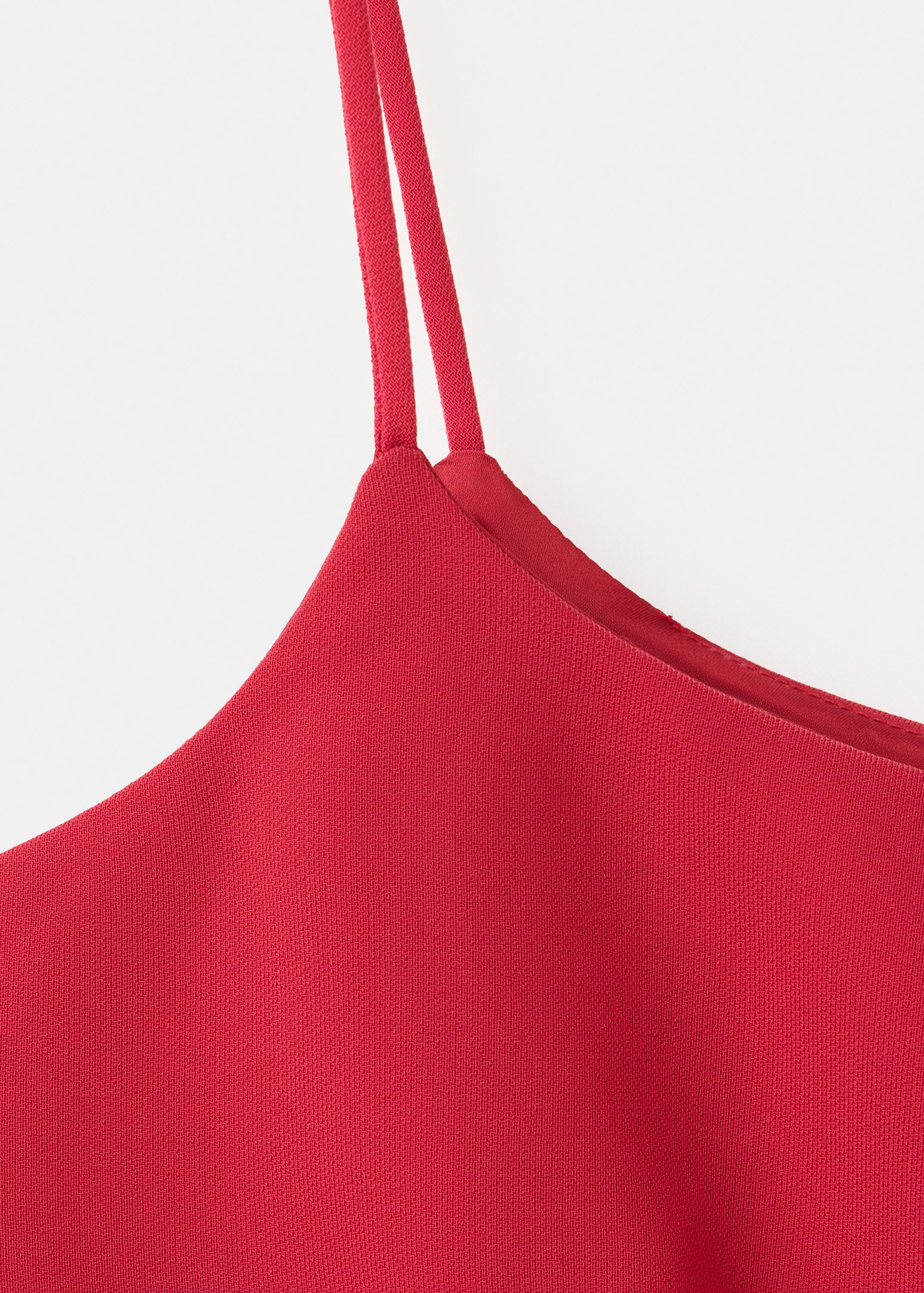 Plain strapless top