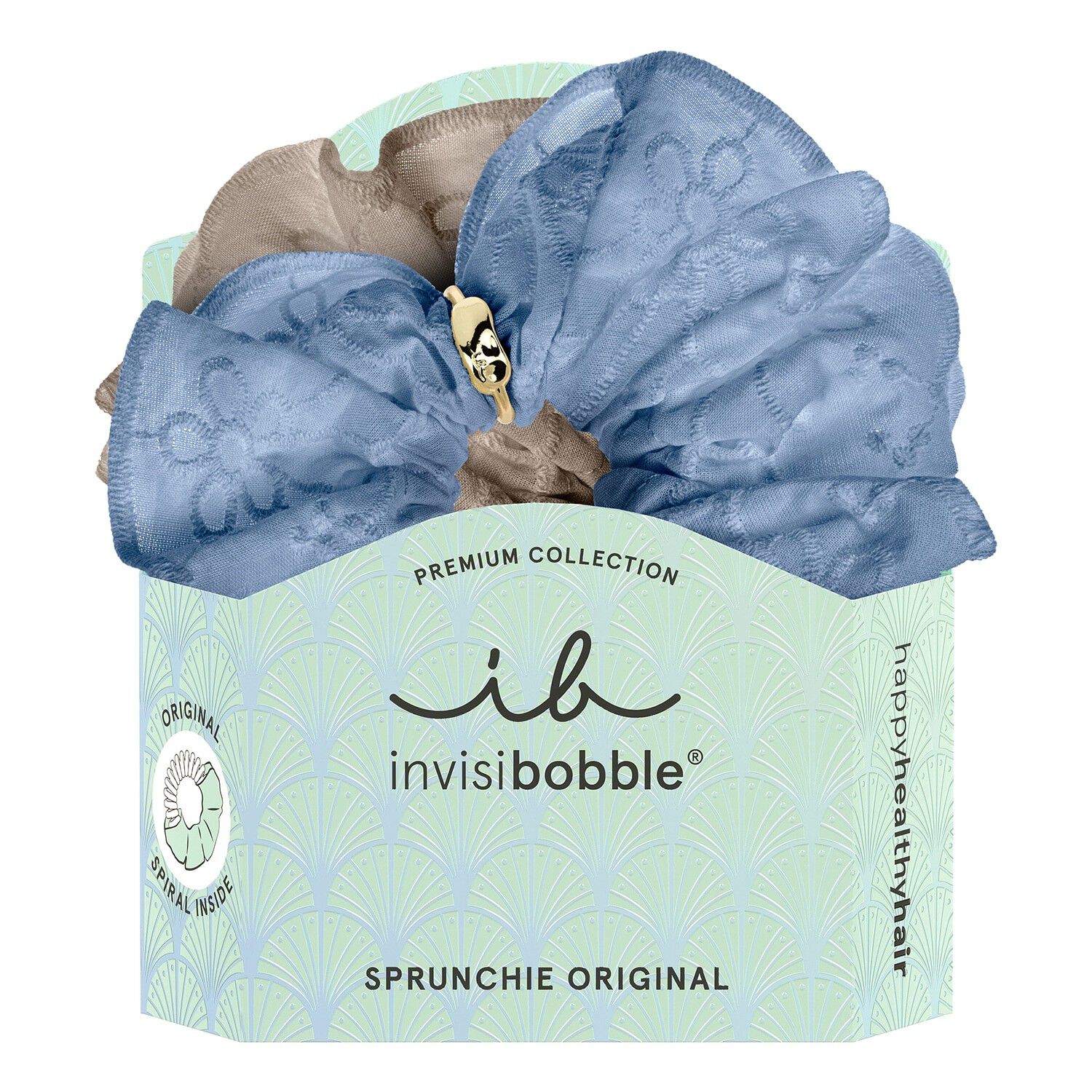 SPRUNCHIE PREMIUM - Duo af h&aring;relastikker