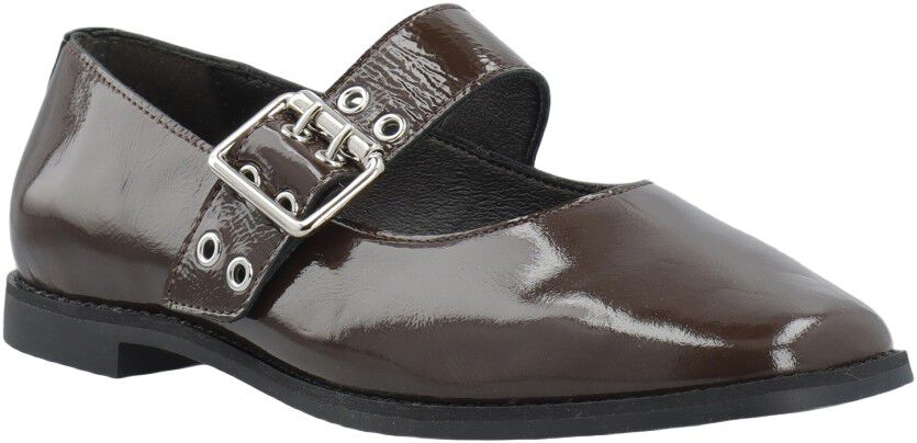 CASDIANA Single Strap Ballerina Nappa Lak