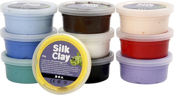 Silk Clay Basic1 10x40g