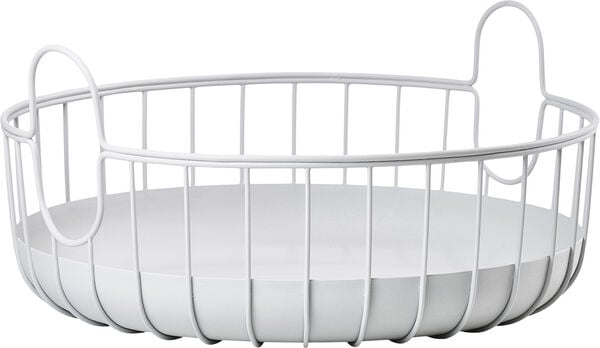 Kurv Inu 38 x 18 cm Soft Grey