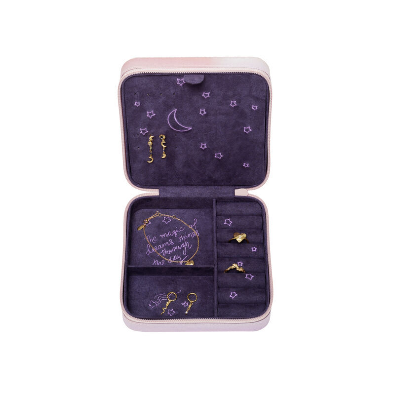 Jewelry Box moon and stars rose