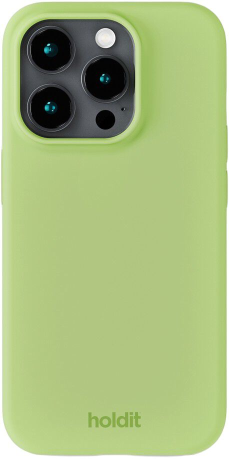 Silicone Case iPhone 15 ProMax Match Green