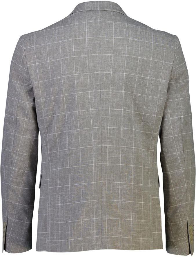 Checked slub viscose blend sui