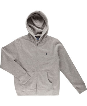 COTTON BLEND FLEECE HOODIE KIDS