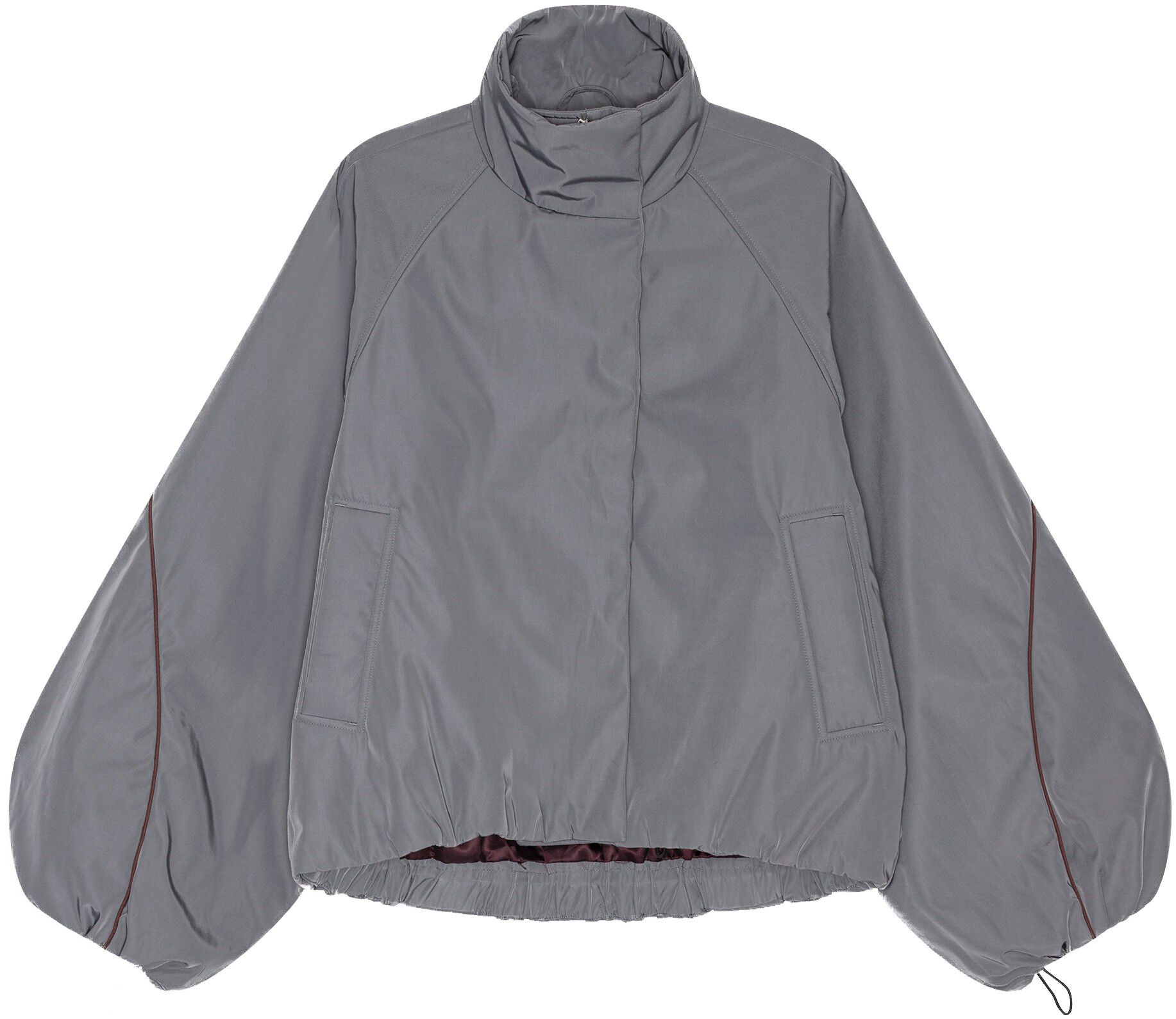Drawstring Bomber Jacket