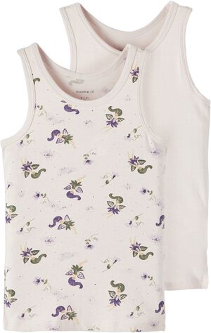 NMFTANK TOP 2P GRAY LILAC NOOS