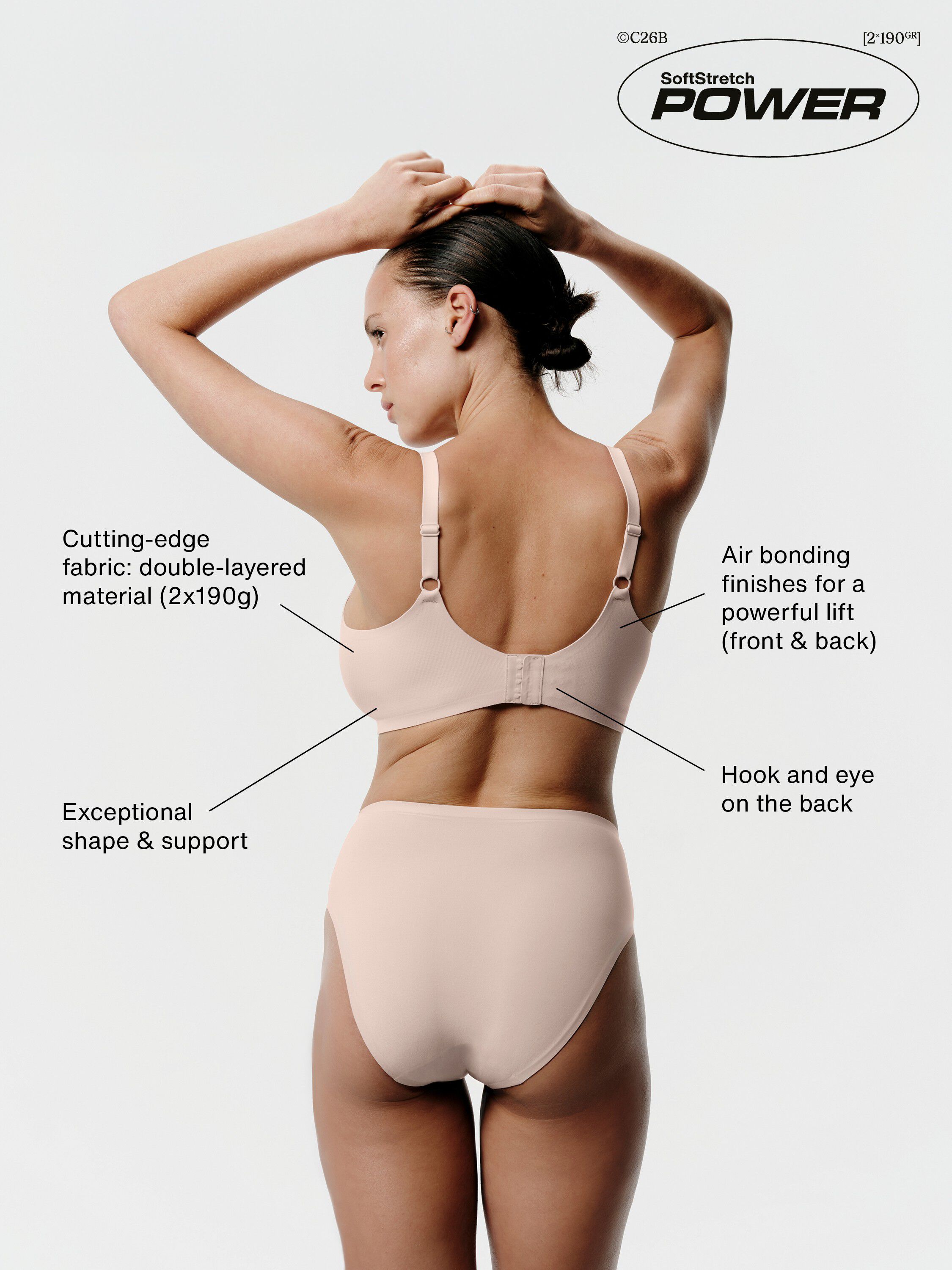 SoftStrech Power support bra