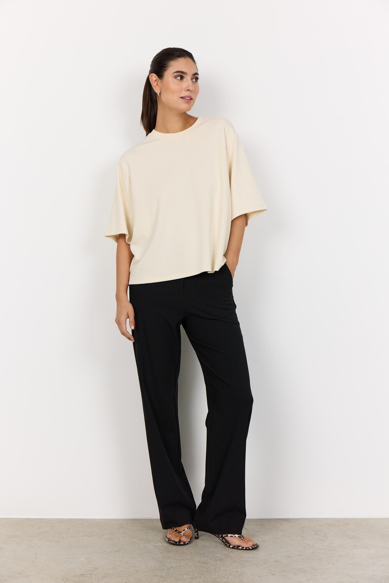 SC-BANU 231 T-shirt Creme