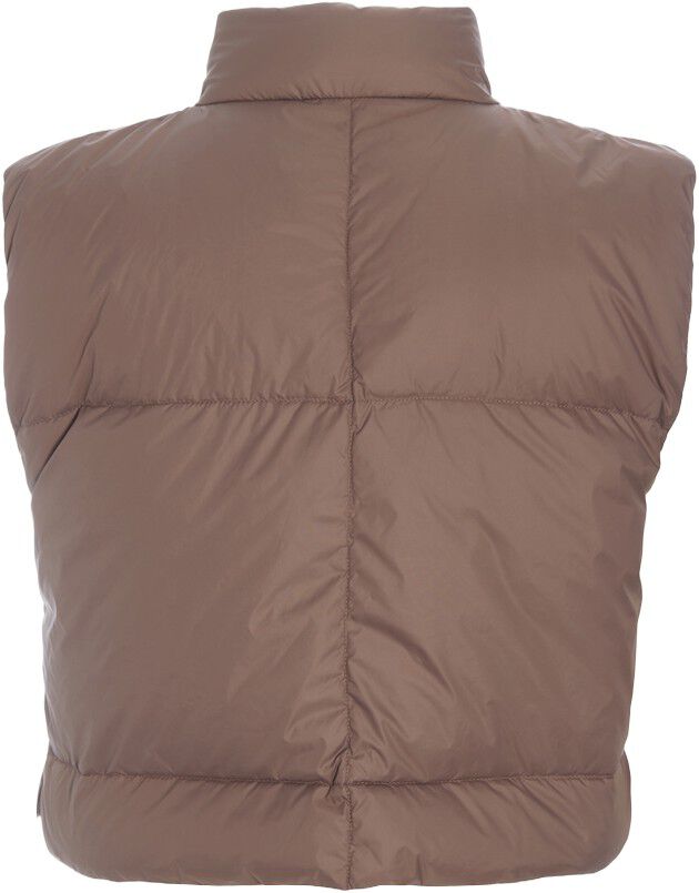 Feather down kort vest
