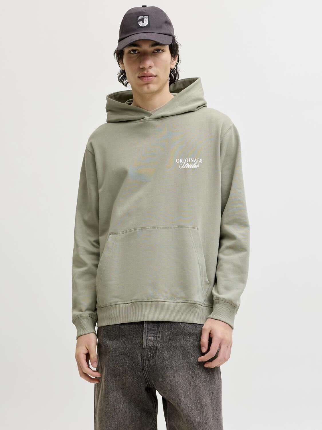 JORNORREBRO TYPO BACK SWEAT HOOD SN