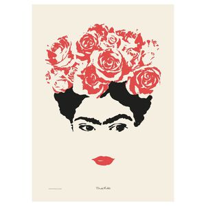 Frida Kahlo - Red lips