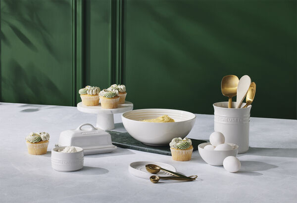 Oval grydeskeholder 15cm White