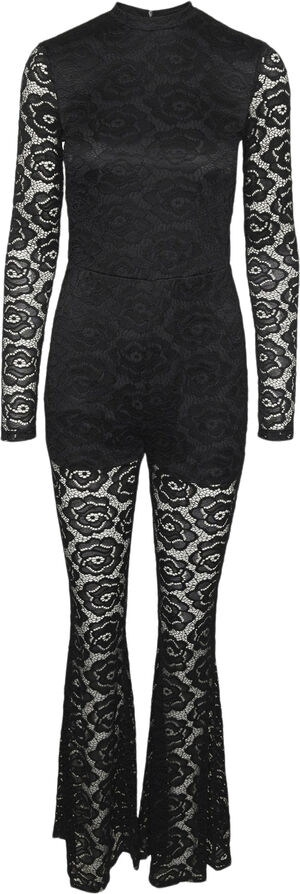 SNALICE LS LACE JUMPSUIT - DSQ