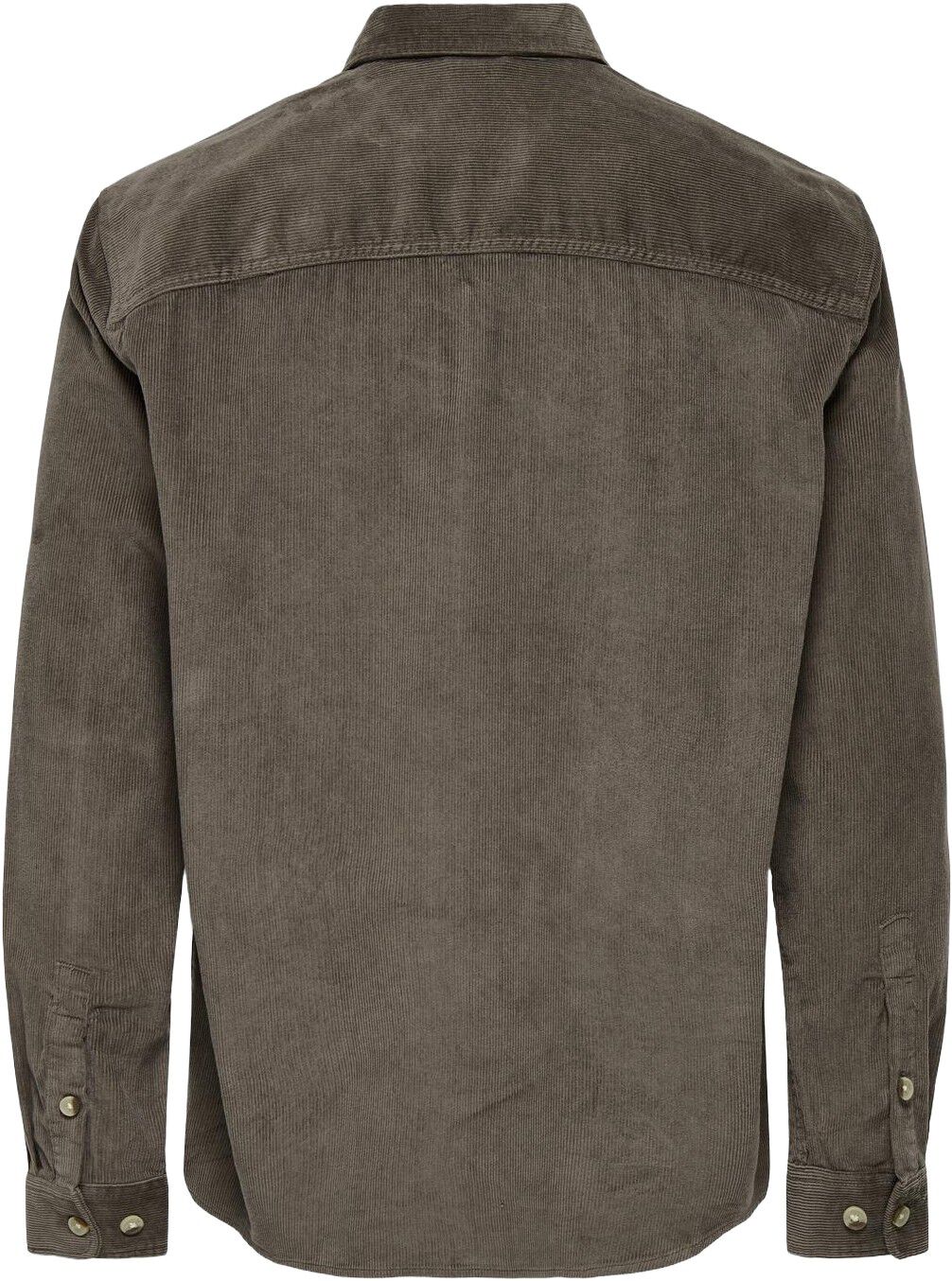 ONSALP RLX 2PKT WASHD CORD LS SHIRT