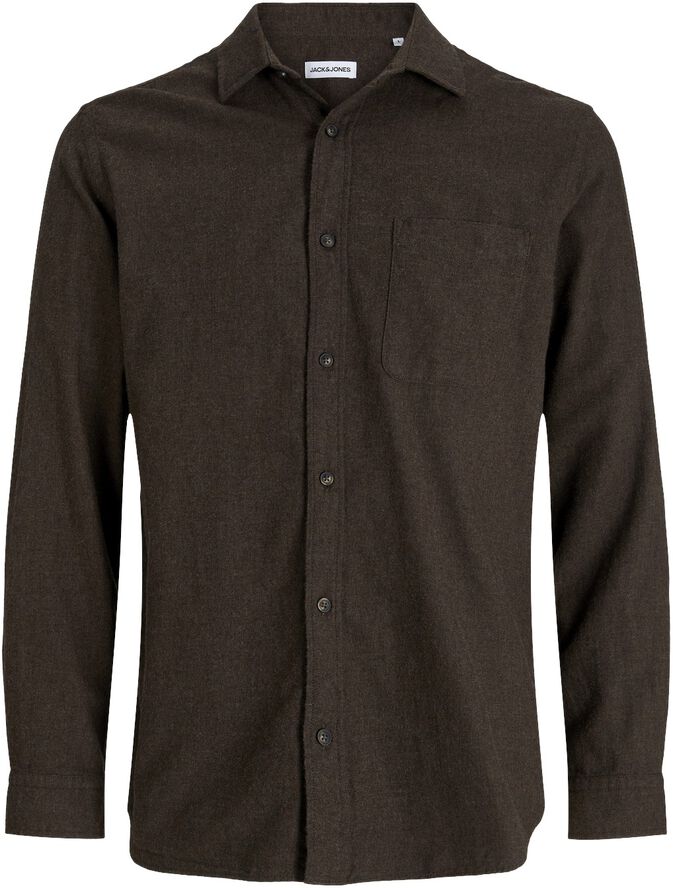 JJECLASSIC MELANGE SHIRT L/S NOOS