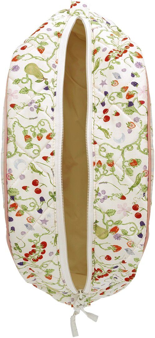 Makeup Bag Big Summer Stripes Blue