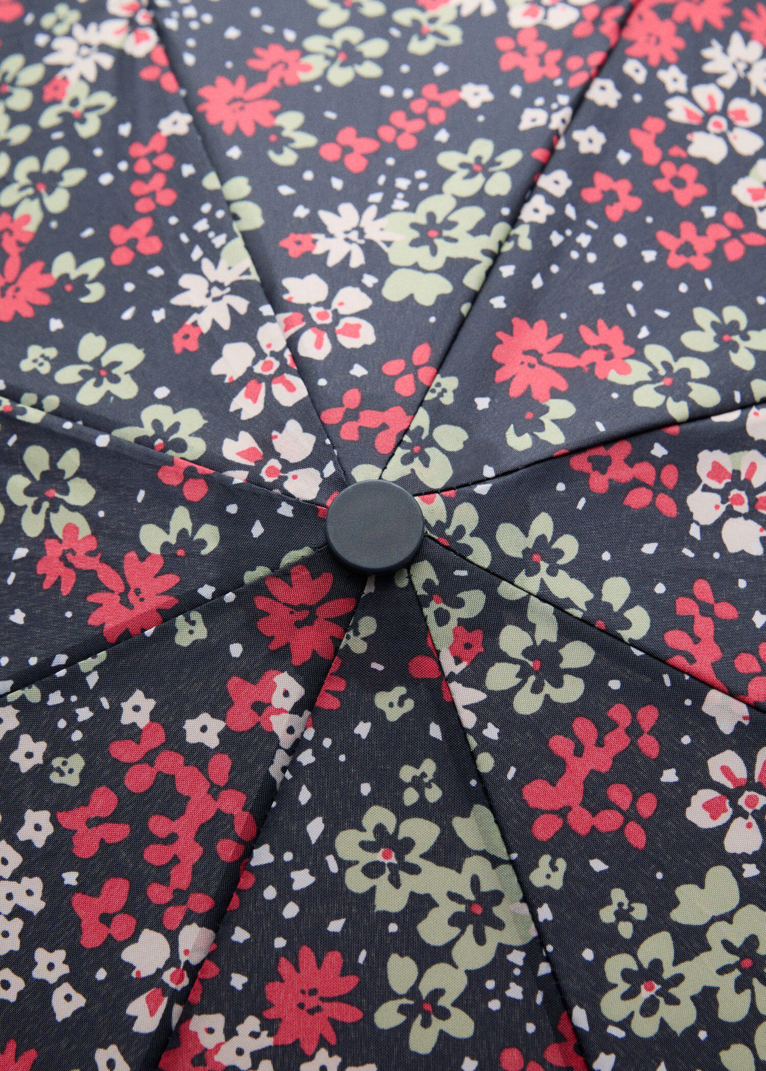 Mini flower-print umbrella