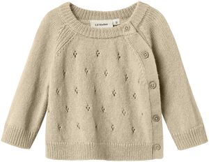 NBNNALIO WOOL LS WRAP KNIT LIL