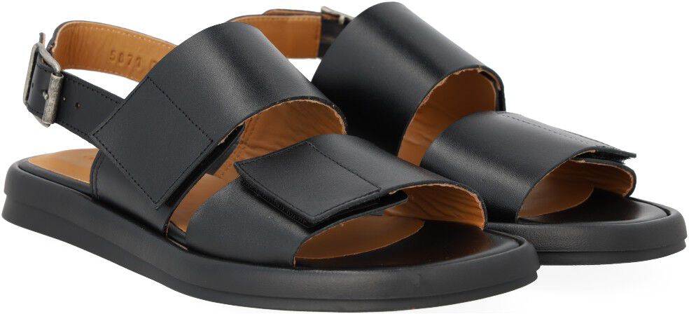Sandal med justerbare velcroremme