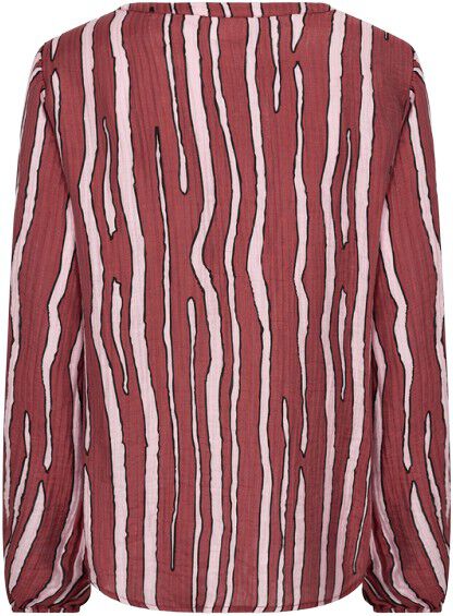 Curvy WA-CHANELLA 1 Bluse R&oslash;d