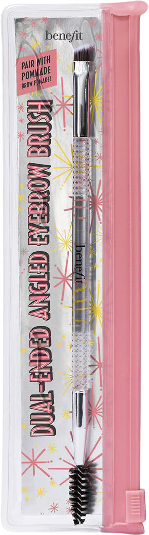 Dual-ended Angled Eyebrow Brush - Eyebrow brush & blending spoolie