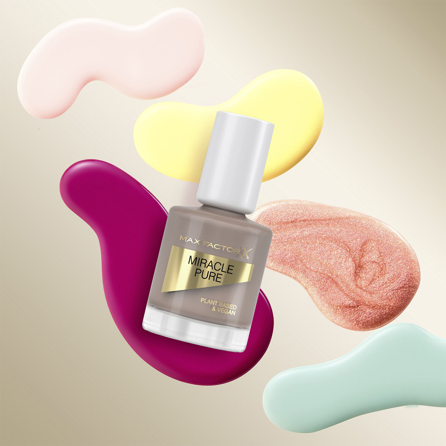 Max Factor Miracle Pure Nail Polish, 812 Spiced Chai, 1. 85 g