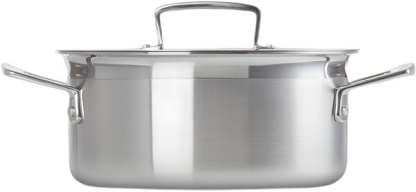 Lav gryde m. låg 3 l.