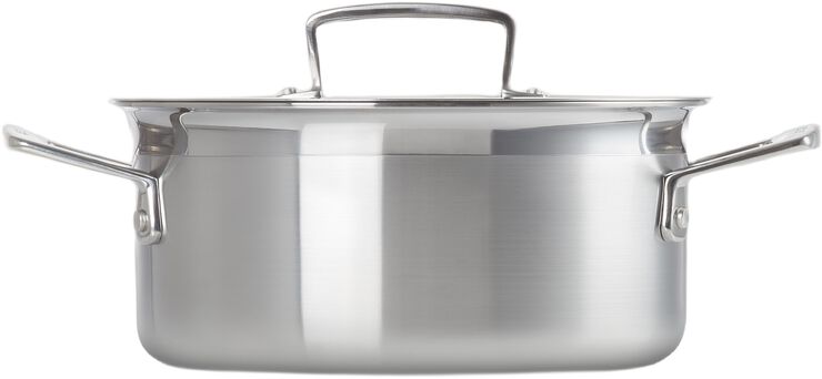 Lav gryde m. låg 3 l.