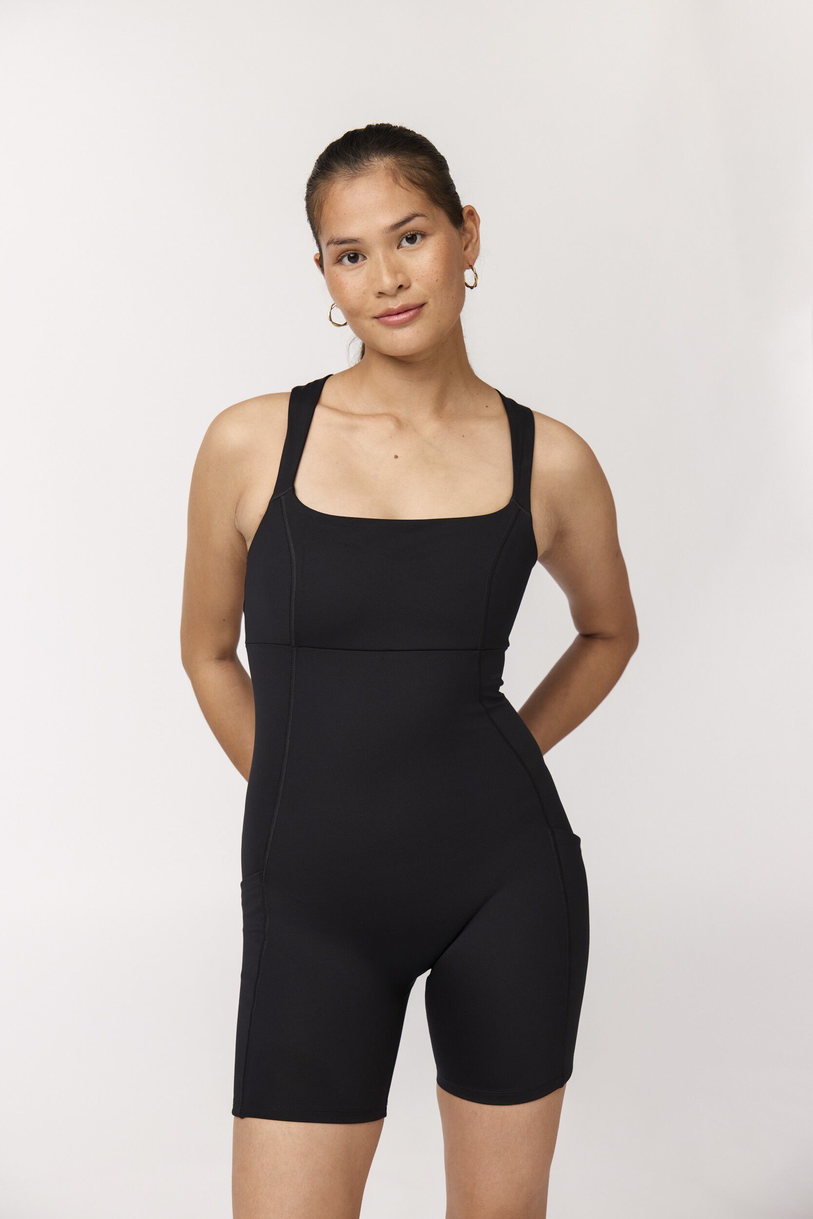 Tina Open Back Unitard