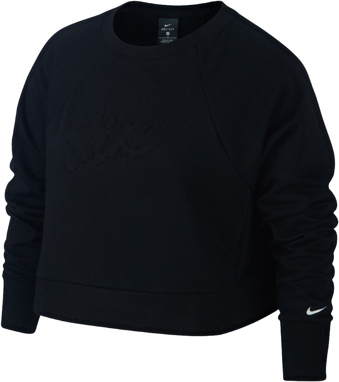 Dri-FIT Long-Sleeve tr&aelig;ningstr&oslash;je (Plus Size)