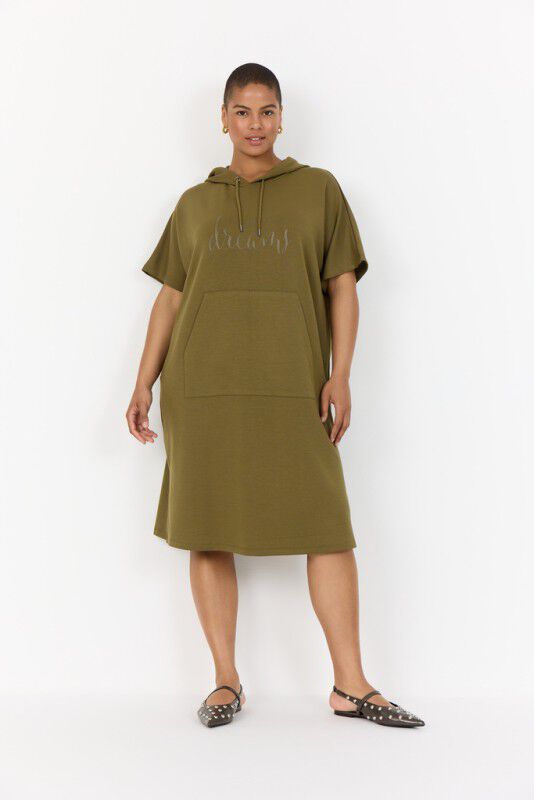 Curvy WA-SABINA 52 Kjole Oliven