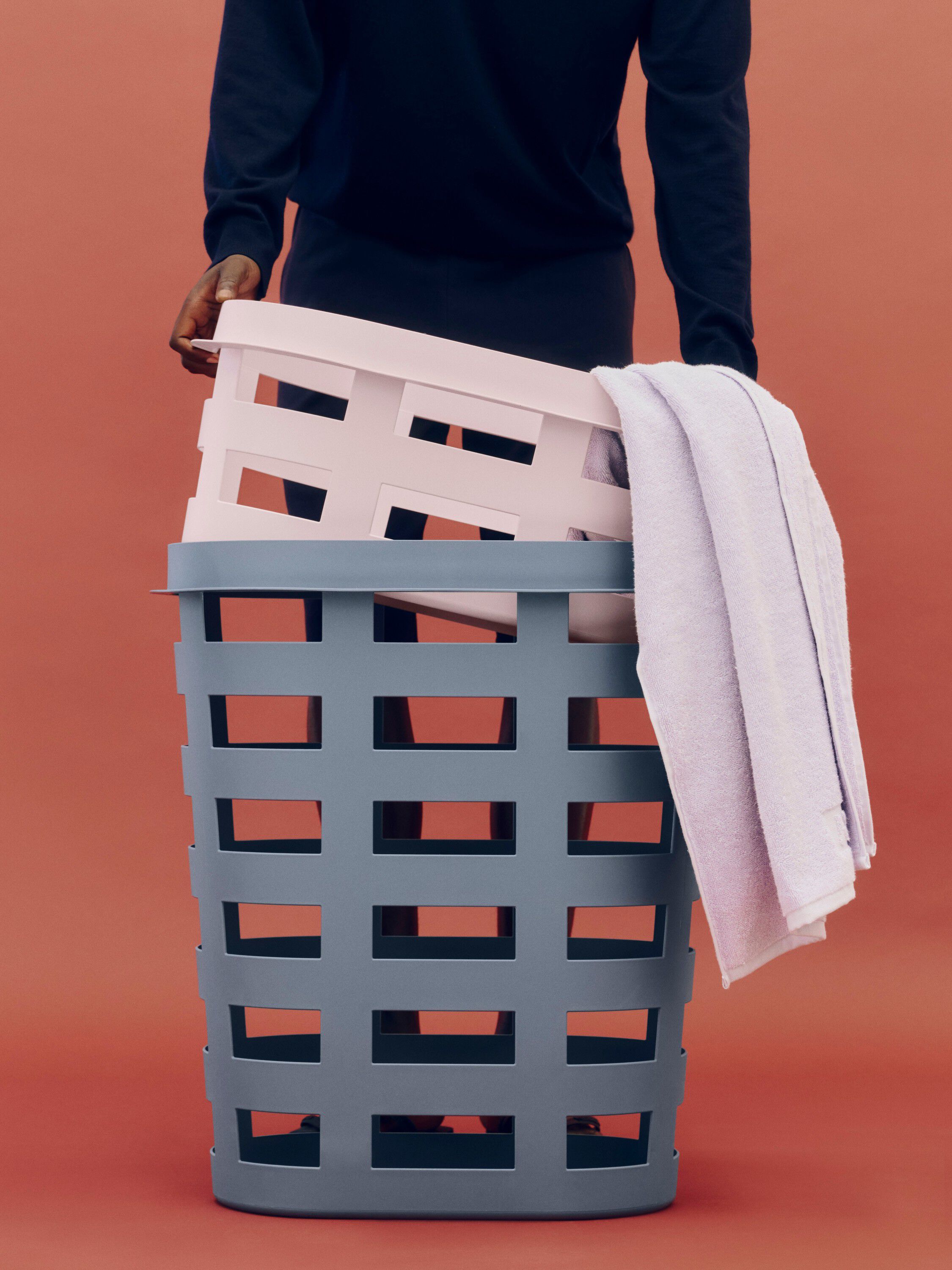 Basket Recycled-Large-Blue