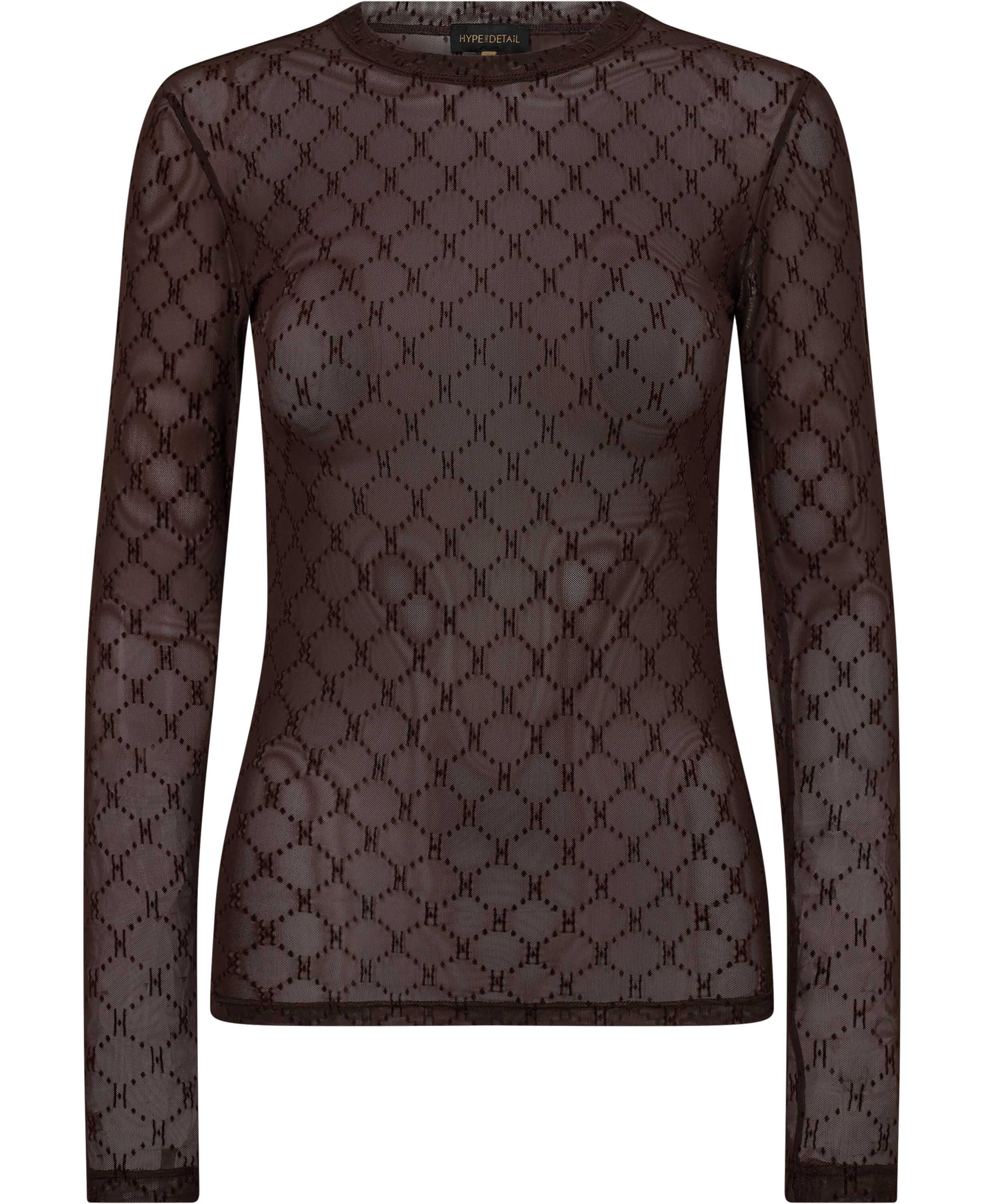 HYPETHEDETAiL mesh blouse