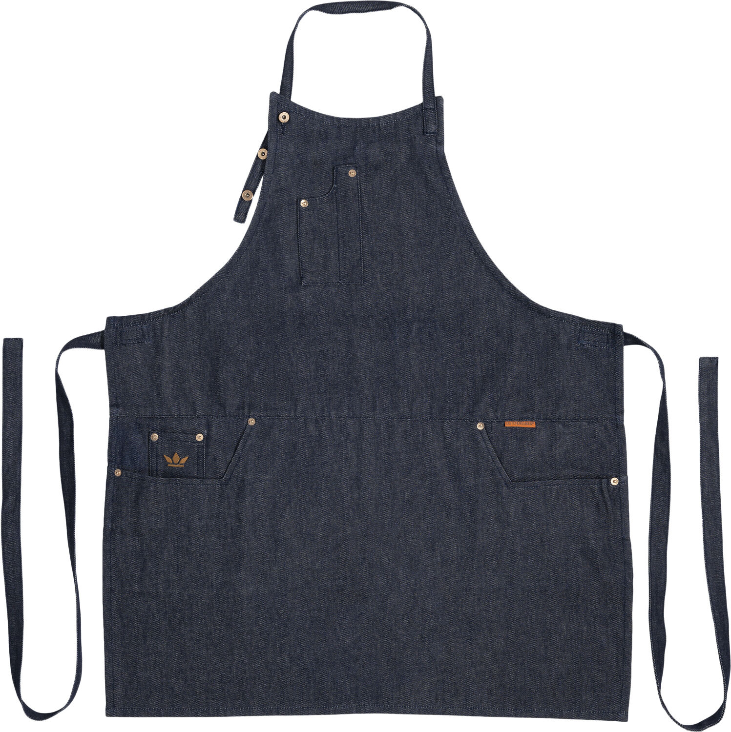 Five Pockets Apron , Comfort Fit, Denim Brut