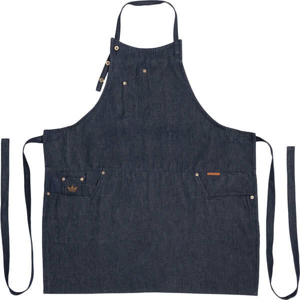 Five Pockets Apron , Comfort Fit, Denim Brut