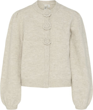 YASROSELLE LS KNIT CARDIGAN S.