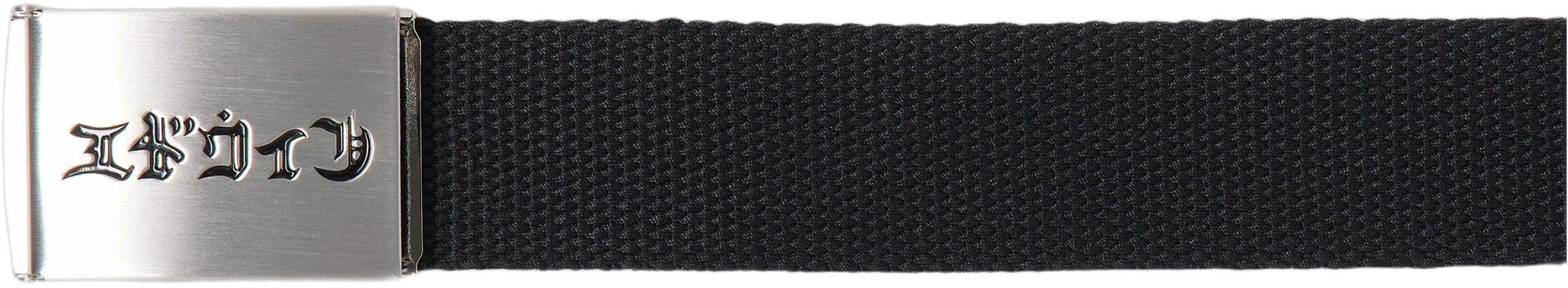 KATAKANA CLIP BELT-BLACK
