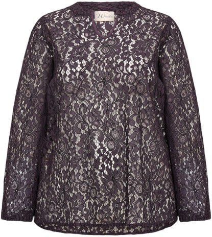 Curvy WA-KILA 1 Bluse Lilla