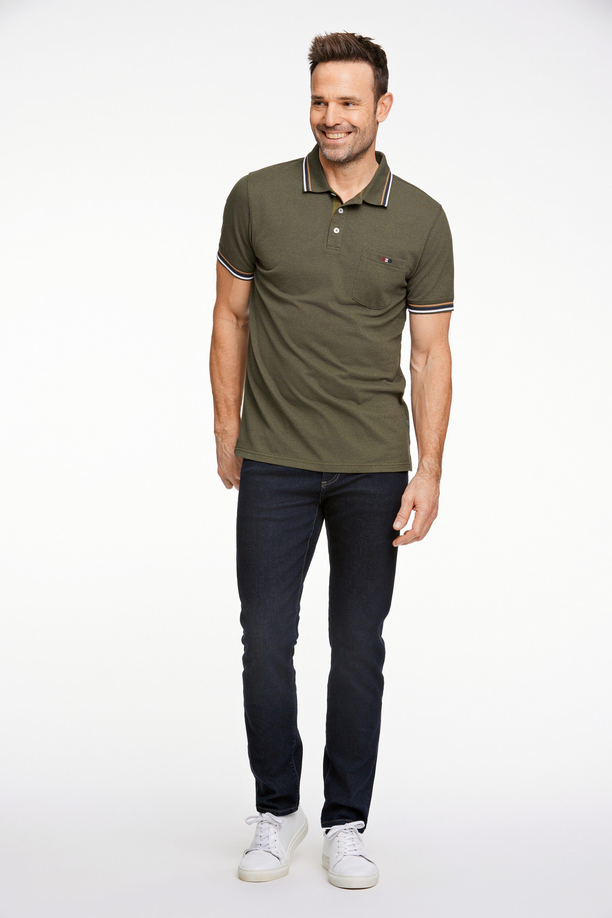 Signature polo piqu&eacute; S/S
