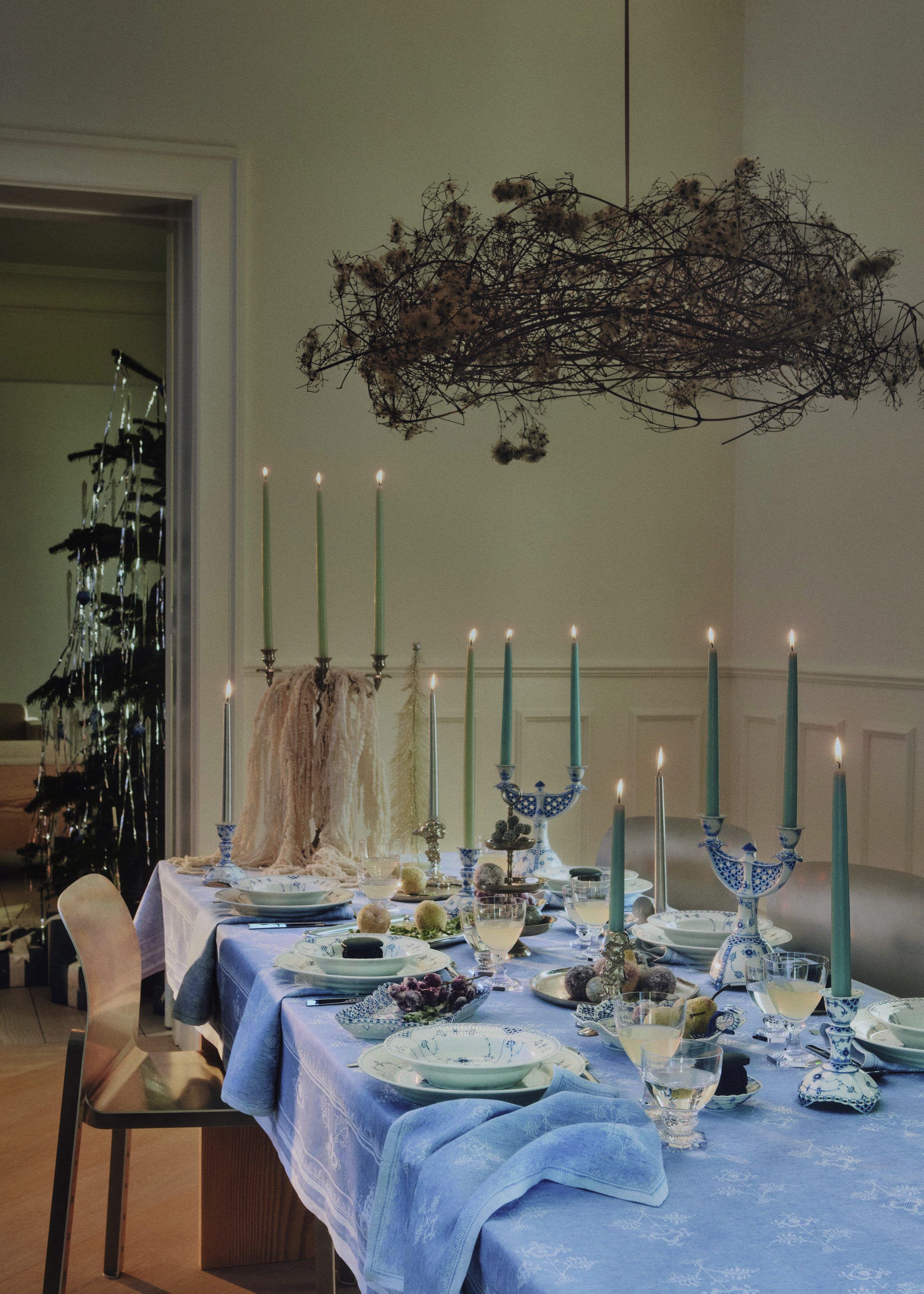 Mussel Helblonde kandelaber