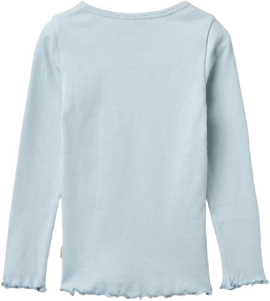 Lang&aelig;rmet Rib T-shirt Ida