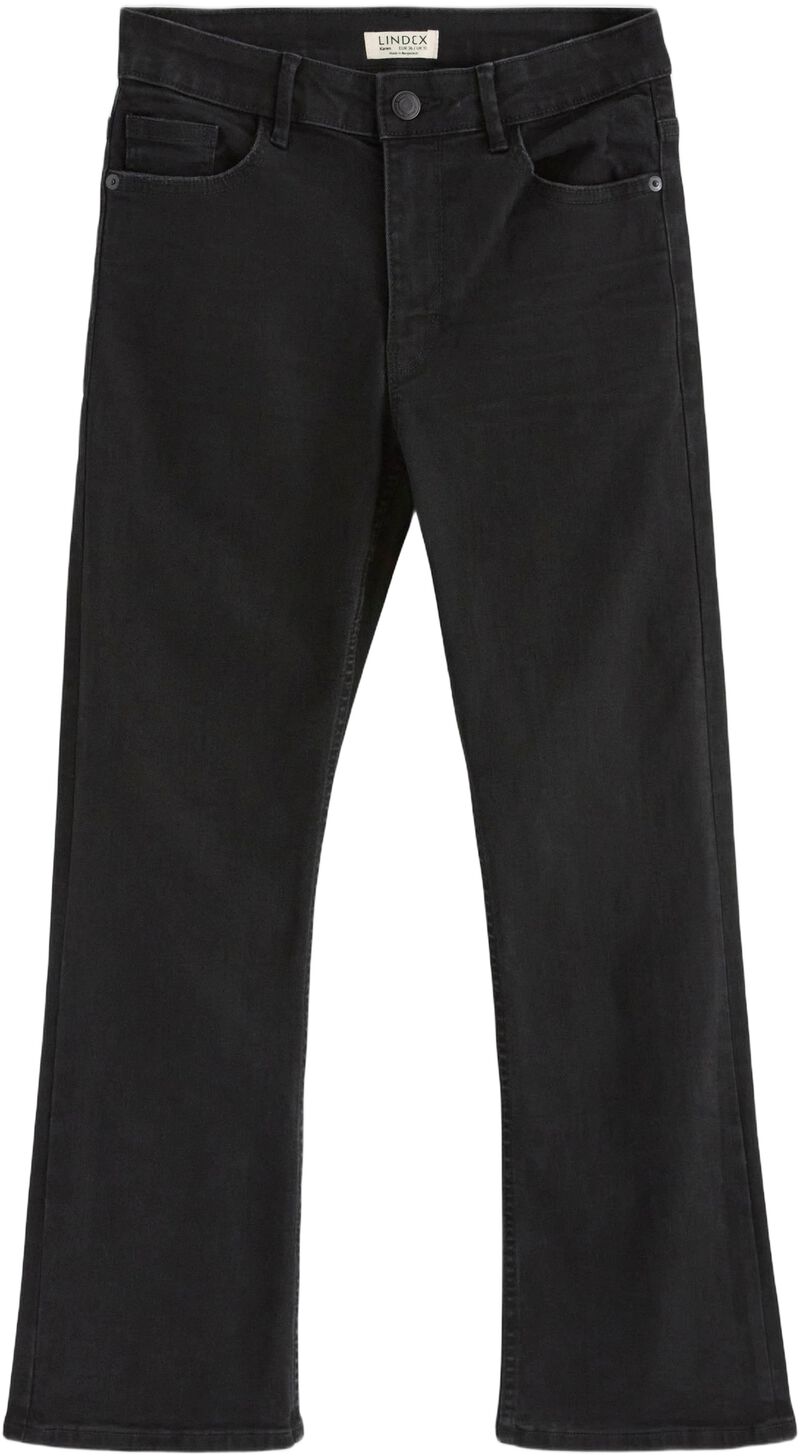 Midtaljede Jeans I Bomuldsdenim Med