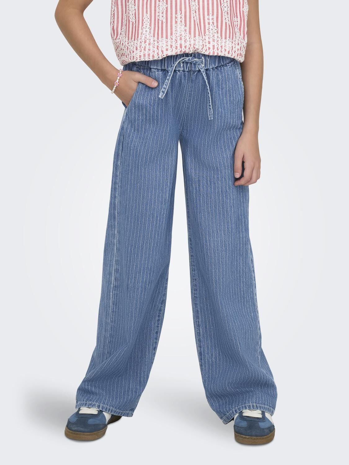 KOGYASMIN WIDE PANTS DNM GUA