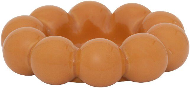 Urban Nature Culture candle holder Talon, golden orange