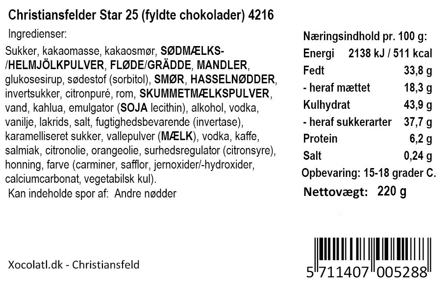 CHRISTIANSFELDER STAR 25