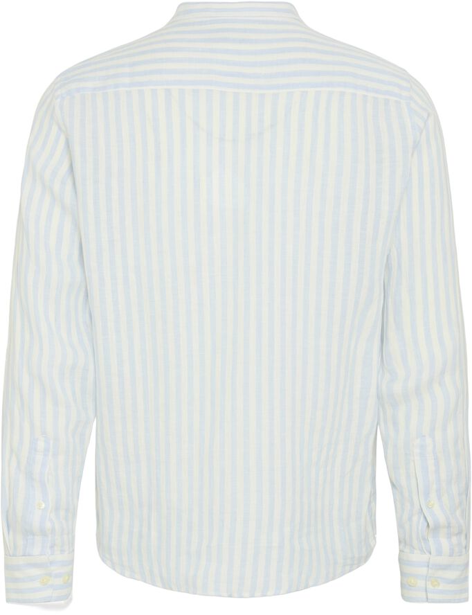 CFANTON LS CC linen striped shirt