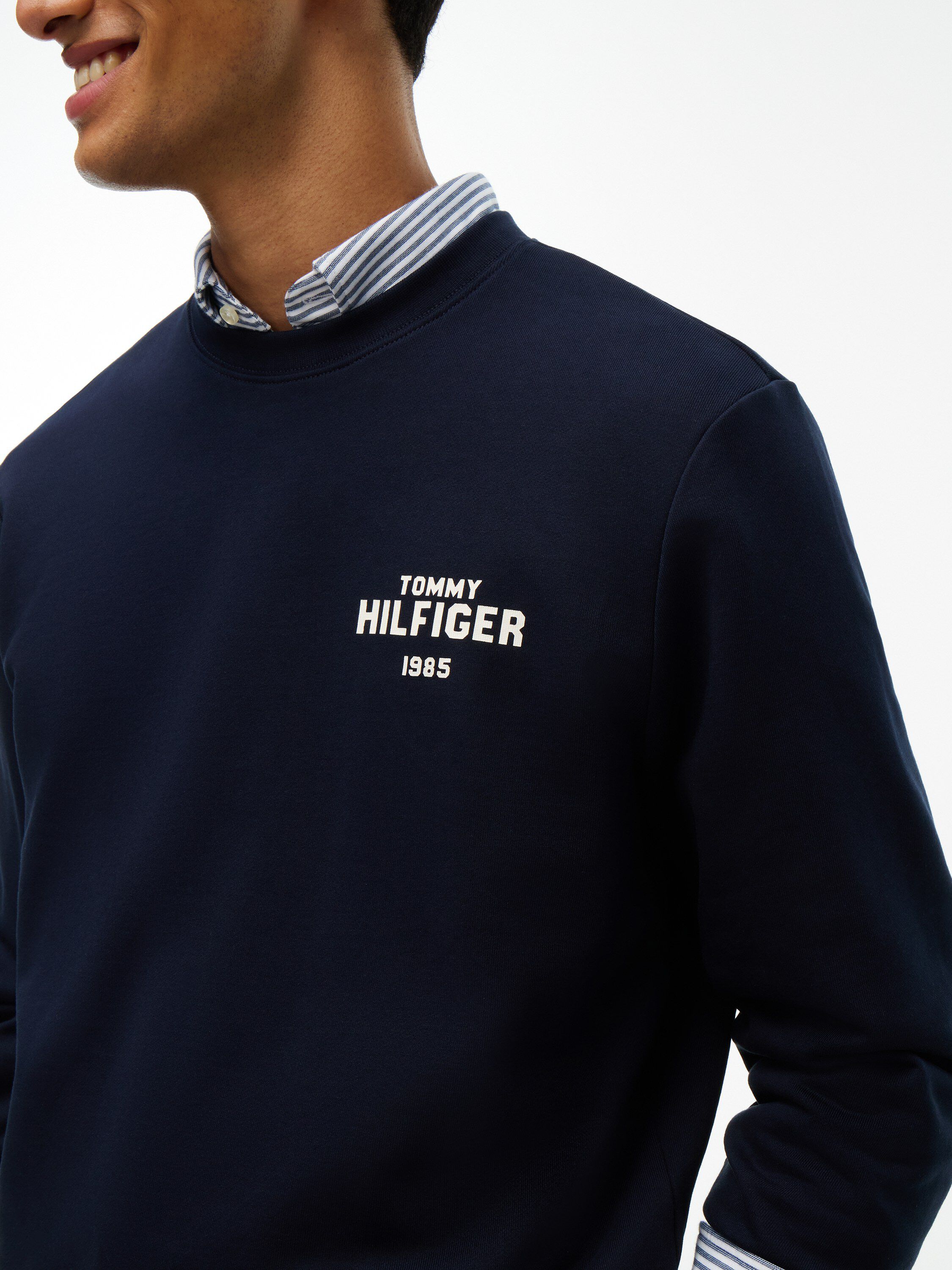 1985 Logo Terry Crew Neck Sweatshirt
