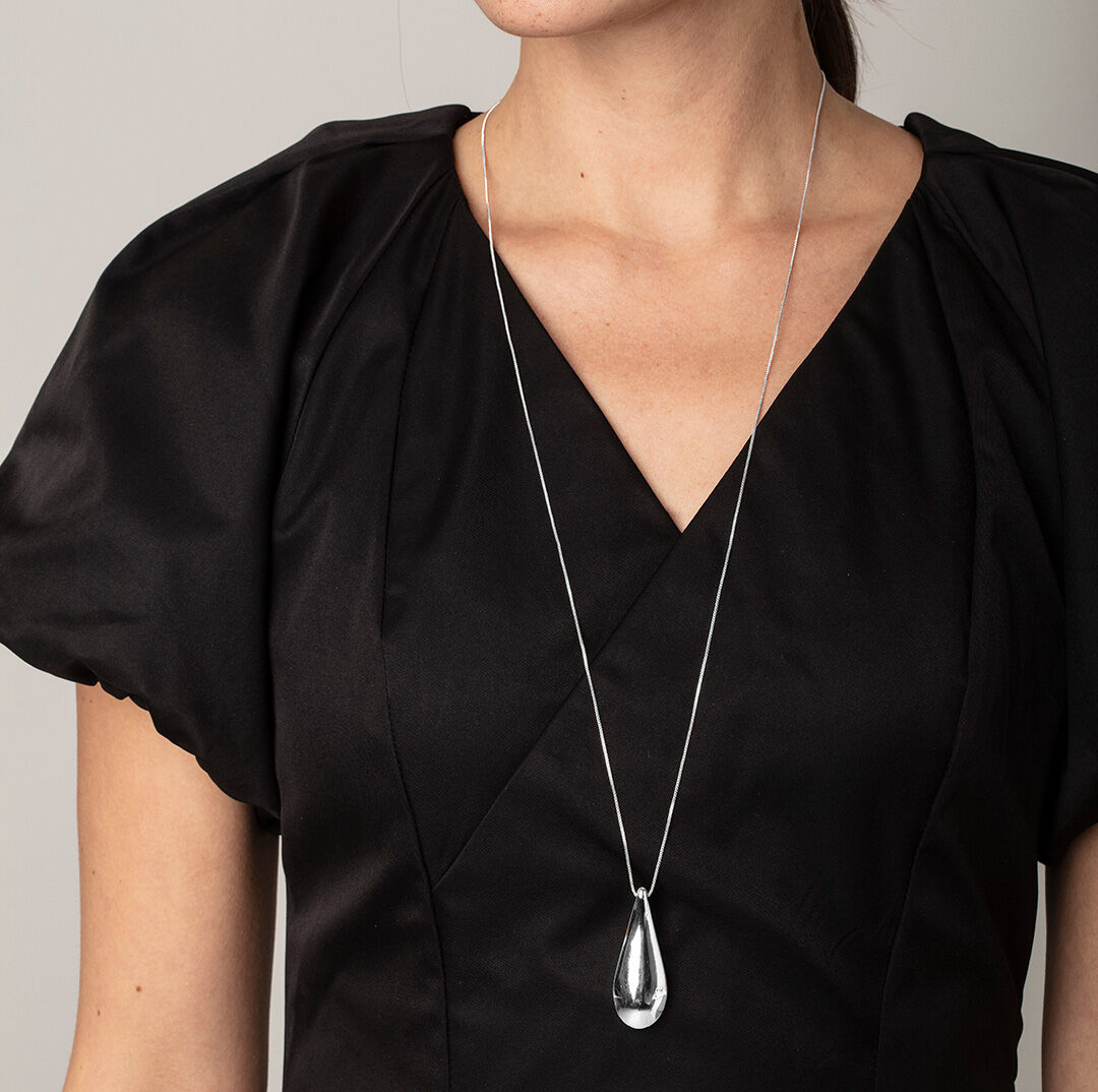 ALMA necklace silver-plated