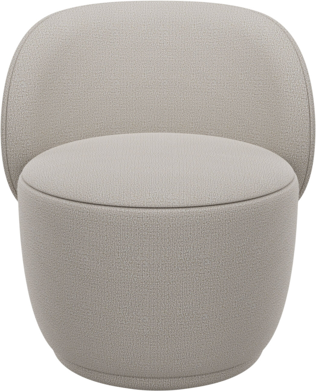 Swivel armchair -KUON- Colour Desert